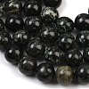 Natural Seraphinite Beads Strands G-H337-A03-05-4