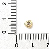Triangle Brass Micro Pave Cubic Zirconia Cabochons KK-P345-13G-F-4