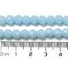 Opaque Glass Beads Stands X-EGLA-A035-P6mm-D10-5