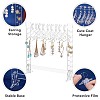 Transparent Acrylic Earring Hanging Display Stands EDIS-FH0001-05-4