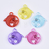 Transparent Acrylic Pendants TACR-T015-043-1