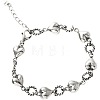 Alloy Link Chain Bracelets for Women FS-WG3F7A9-01-2