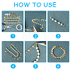 DIY Handmade Necklaces Making Kits DIY-CA0002-39-6