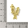 Brass Enamel Micro Pave Cubic Zirconia Pendants KK-Z042-17G-02-3