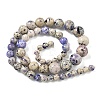 Natural Fossil Graduated Beads Strands G-F830-A03-01D-4