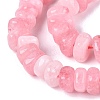 Dyed Natural Quartz Beads Strands G-N359-16A-13-4