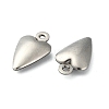 304 Stainless Steel Pendants STAS-L024-009P-2