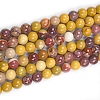 Natural Mookaite Round Beads Strands G-O047-12-10mm-3