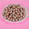 Round Silicone Focal Beads SI-JX0046A-85-3