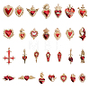 Zinc Alloy Pendants FIND-WH0816-200C-KCG-1