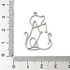 304 Stainless Steel Pendants STAS-F326-19P-3