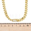 7.5MM Brass Panzer Chain Necklaces NJEW-JN06004-4