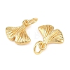 Brass Charms KK-H292-32G-2