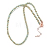 3.5MM Round Nylon Cotton Cord Necklace Making NJEW-C106-03RG-2