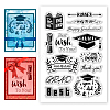 Custom PVC Plastic Clear Stamps DIY-WH0618-0145-1