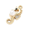 Alloy Rhinestone Pendants ALRI-D303-16G-02-2