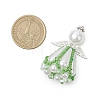 Beaded Angel Charms PALLOY-MZ00435-02-2