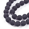 Transparent Glass Beads Strands GLAA-T032-T10mm-MD03-3