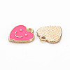 Alloy Enamel Charms ENAM-T016-12-RS-3