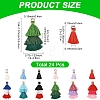 24Pcs 12 Styles Polycotton(Polyester Cotton) Tassel Pendant Decorations FIND-YW0012-77-2
