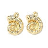 Alloy Crystal Rhinestone Pendants FIND-G108-04G-G-1