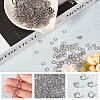 304 1000pcs Stainless Steel Open Jump Rings STAS-SP0001-71D-4