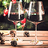 Christmas Theme Alloy Enamel Wine Glass Charms AJEW-AB00024-6