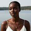304 Stainless Steel Pendant Necklaces WG62204-03-1