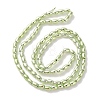 Electroplate Beads Strands X-EGLA-H104-02B-2