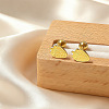 304 Stainless Steel Stud Earrings WGC3500-01-1