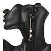 Natural Cultured Freshwater Pearl Tassel Dangle Earrings EJEW-JE07381-01-2