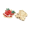 Christmas Theme Rack Plating Alloy Pendants FIND-M020-04G-01-2