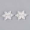 Transparent Plastic Chandelier Component Links KY-Q005-07A-2