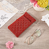 1Pc PU Imitation Leather Eyeglass Cases AJEW-CN0007-66A-4