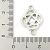 Tibetan Style Alloy Connector Charms TIBE-I026-6023AS-3