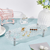 Transparent Acrylic Decorative Footed Tray DIY-WH0430-104A-5