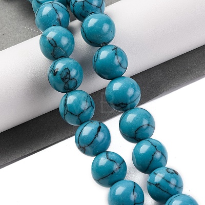 Synthetic Turquoise Beads Strands G-L605-G01-04A-1