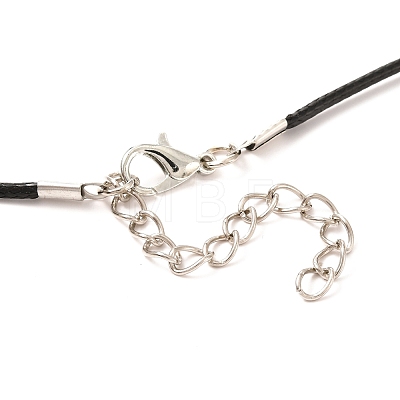 Rack Plating Alloy Heart Pendant Necklaces Sets X-NJEW-B081-07A-1