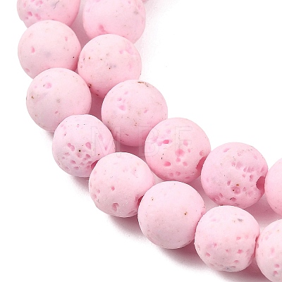 Dyed Synthetic Lava Rock Beads Strands GG-CBAAE19-06B-06-1