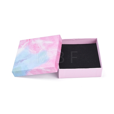 Cotton Filled Cardboard Gift Box Jewelry Set Boxes X1-CBOX-G018-E02-1