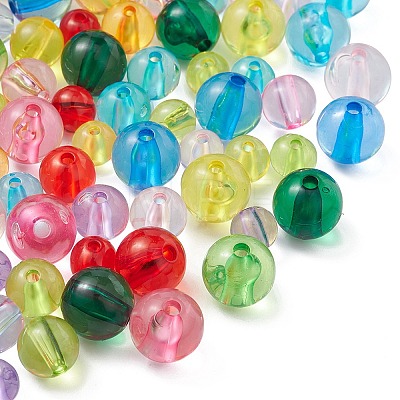 Transparent Acrylic Beads MACR-YW0002-83-1