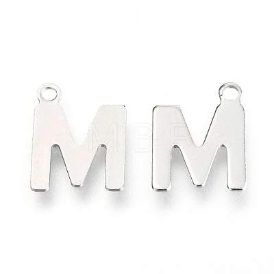 Non-Tarnish 201 Stainless Steel Charms X-STAS-C021-06P-M-1