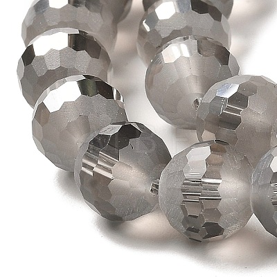 Electroplate Glass Beads Strands EGLA-Z001-03A-PL03-1