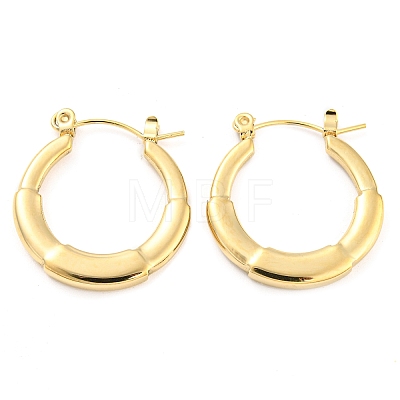 Ring 304 Stainless Steel Hoop Earrings for Women EJEW-C067-10G-1
