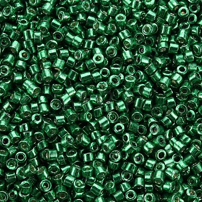 Plated Glass Cylinder Beads SEED-S047-E-002-1
