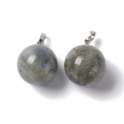 Natural Labradorite Pendants G-G926-02P-07-1