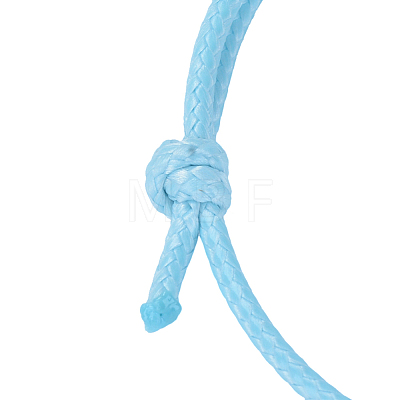 Korean Waxed Polyester Cord Bracelet Making AJEW-JB00011-1