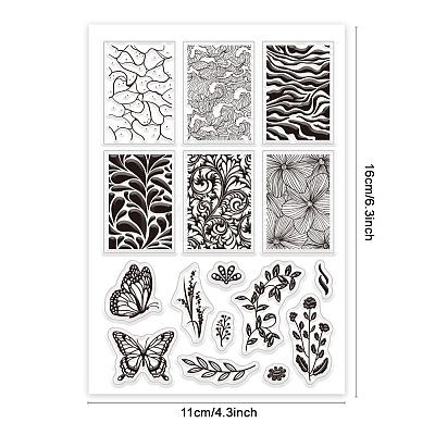 Custom PVC Plastic Clear Stamps DIY-WH0618-0095-1