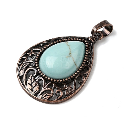 Natural & Synthetic Mixed Gemstone Pendants G-A297-05R-1