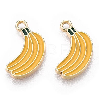 Alloy Enamel Pendants FIND-N048-026B-1